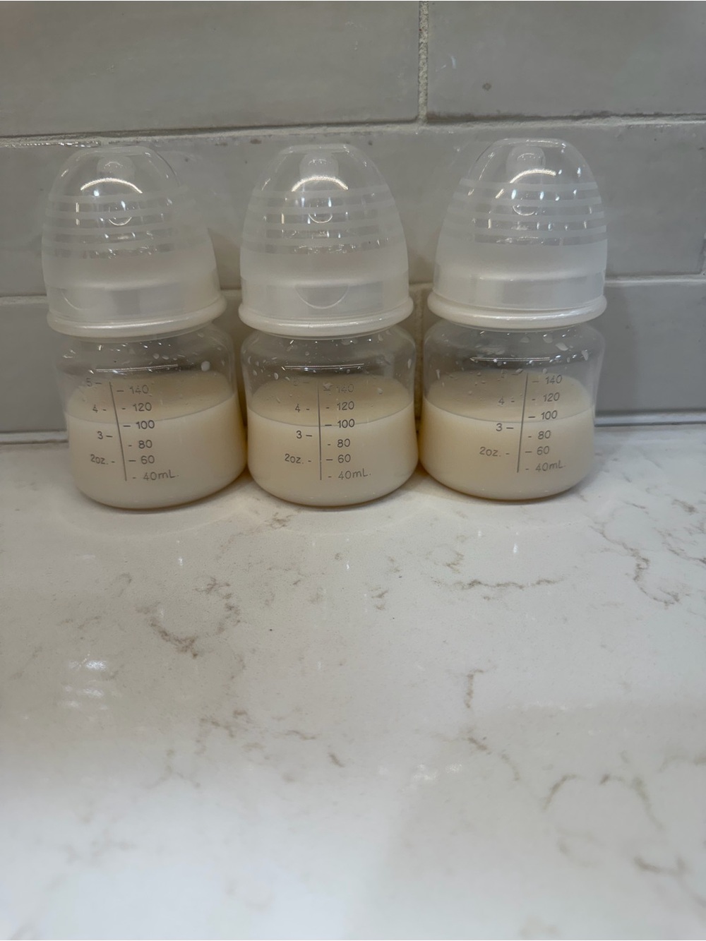 Reborn sealed milk bottle